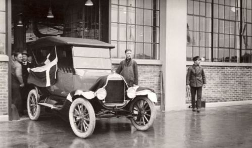 Bilproduktion - Første danske Ford