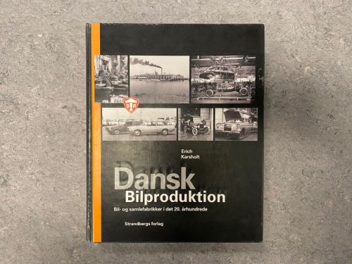 Dansk Bilproduktion - Erich Karsholt - Bogforside