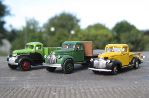 Set med nutidens øjne er fronten på Chevrolets trucks fra starten af 1940'erne måske mere specielle end egentlig smukke