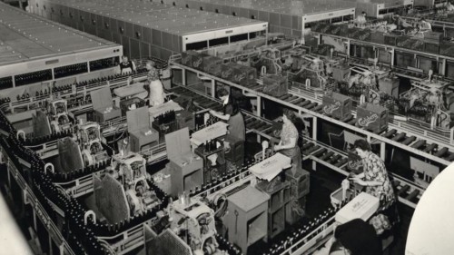Carlsberg - Nye tappehal 1956